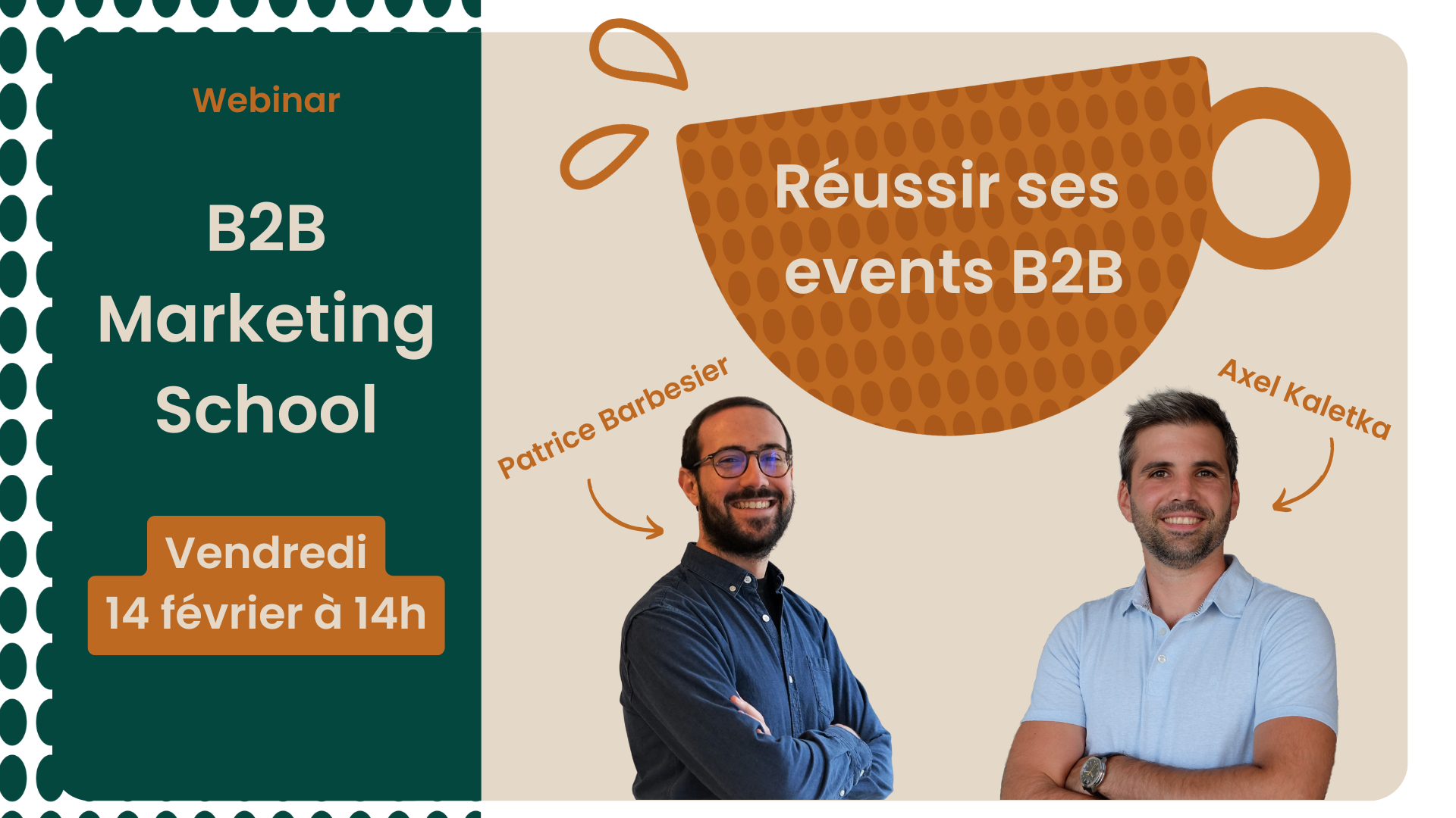 Webinar réussir ses events